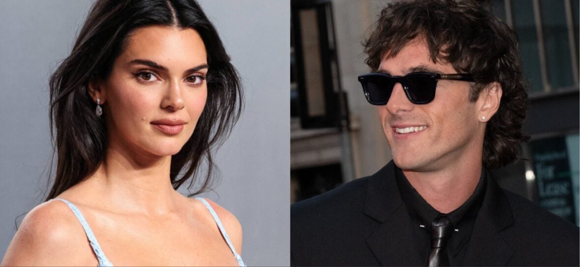 Kendall Jenner and Jacob Elordi Collage
