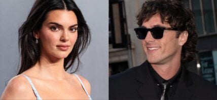Kendall Jenner and Jacob Elordi Collage