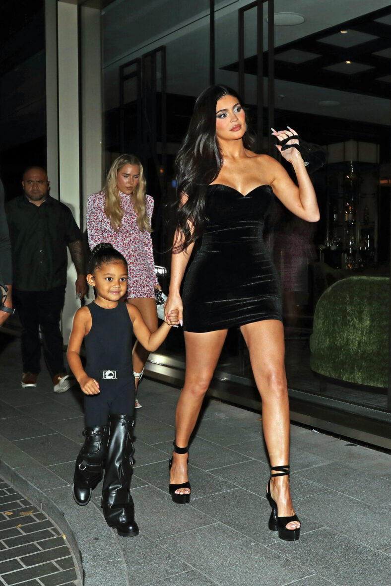 Kylie Jenner and Stormi