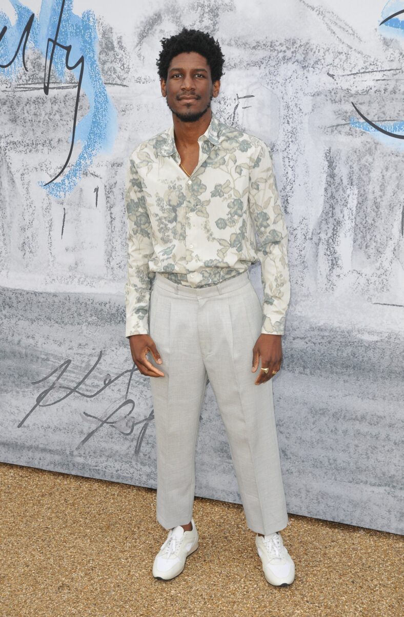 Labrinth on the red carpet