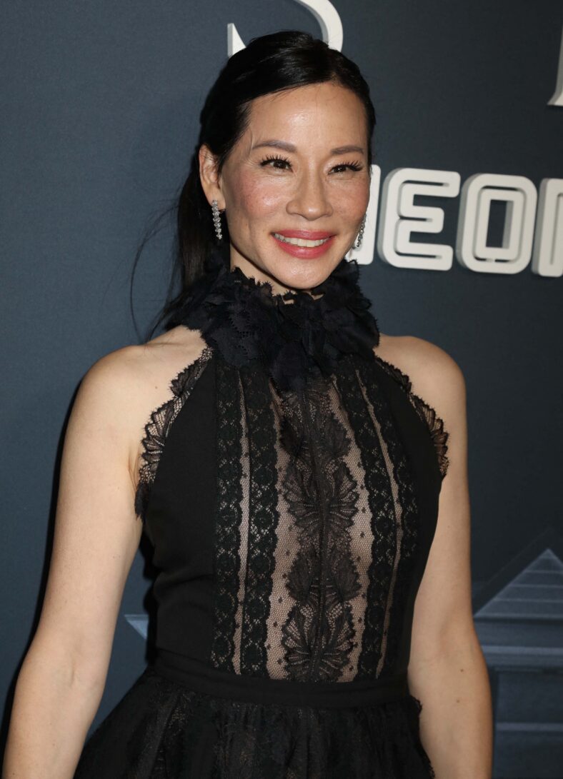 Lucy Liu on the red carpet