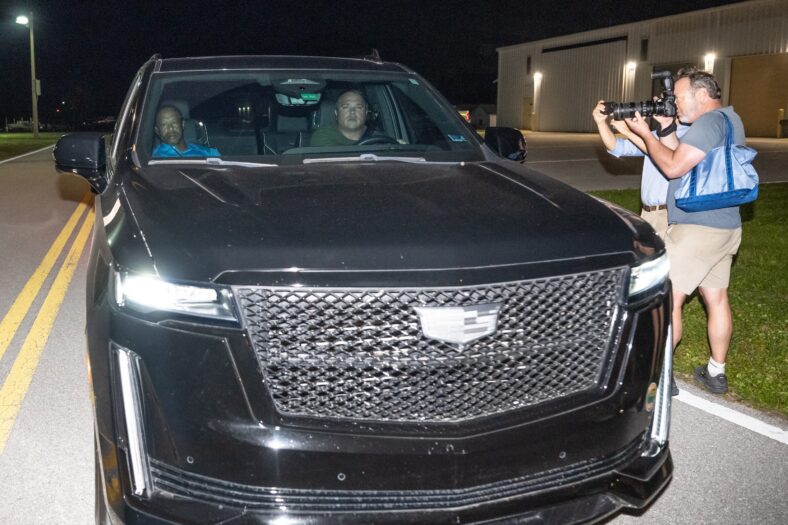 Tiger Woods spotted after arrest