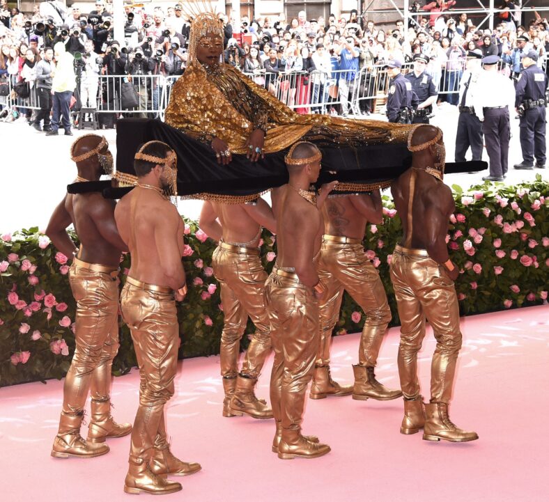 Billy Porter at the Met Gala in 2019.