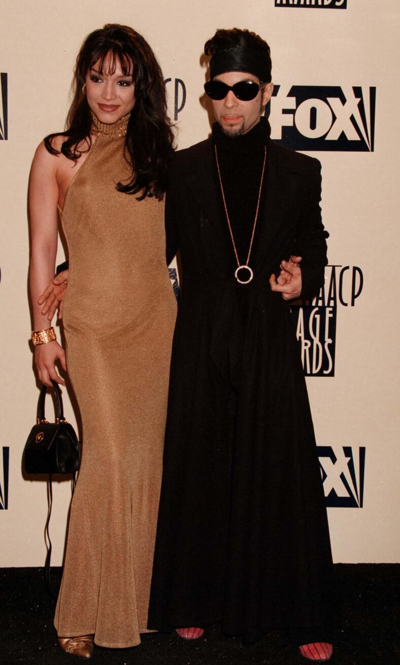 Mayte Garcia and Prince