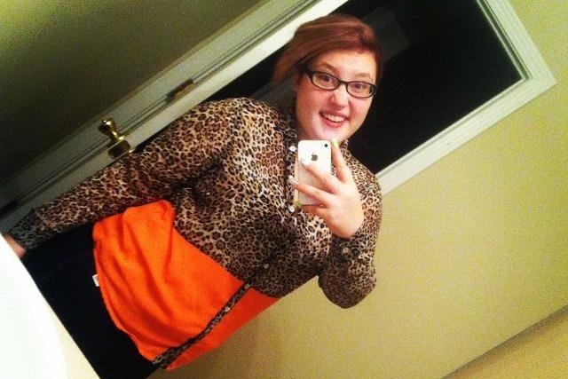 Lauryn “Pumpkin” Shannon mirror selfie