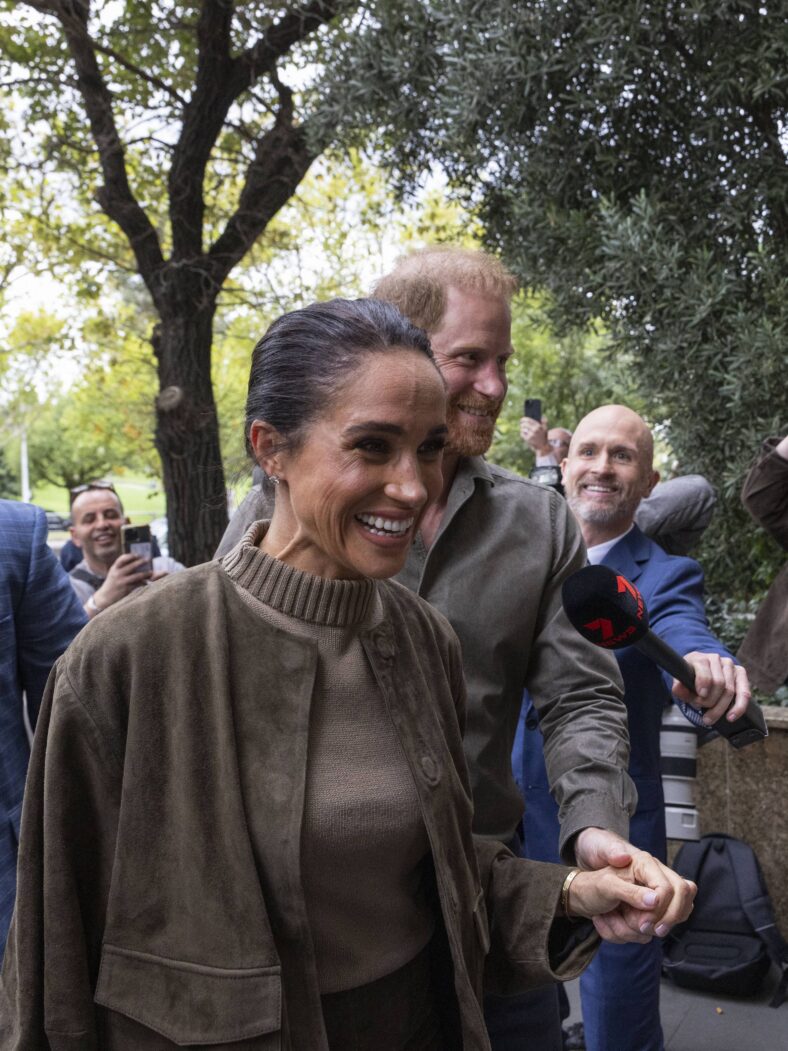 Prince Harry And Meghan Markle In Melbourne, Australia - 14 APRIL 2026