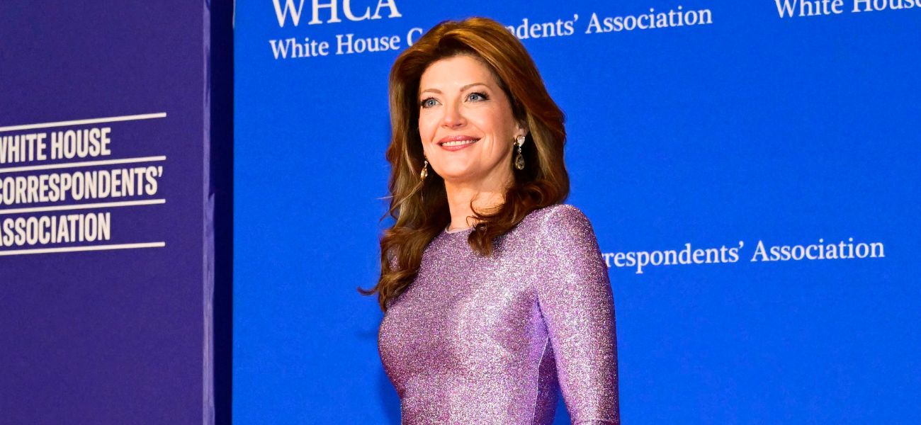 Norah O’Donnell Serves Sparkle In Lilac At WHCD