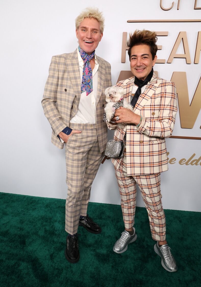 Pol’ Atteu and his husband Patrik Simpson at 2nd Annual Heart Of Gold Awards