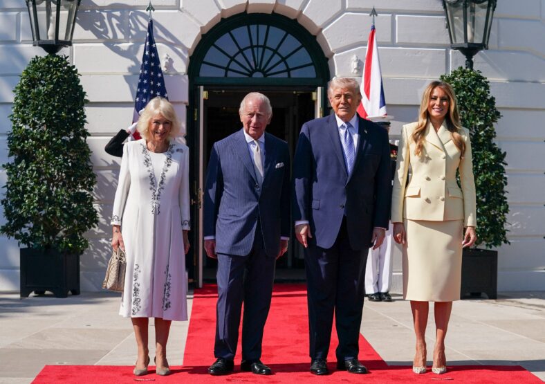 The Trumps Welcome King Charles III And Queen Camilla Of The United Kingdom