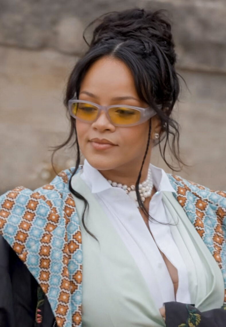 Rihanna at Paris Fashion Week