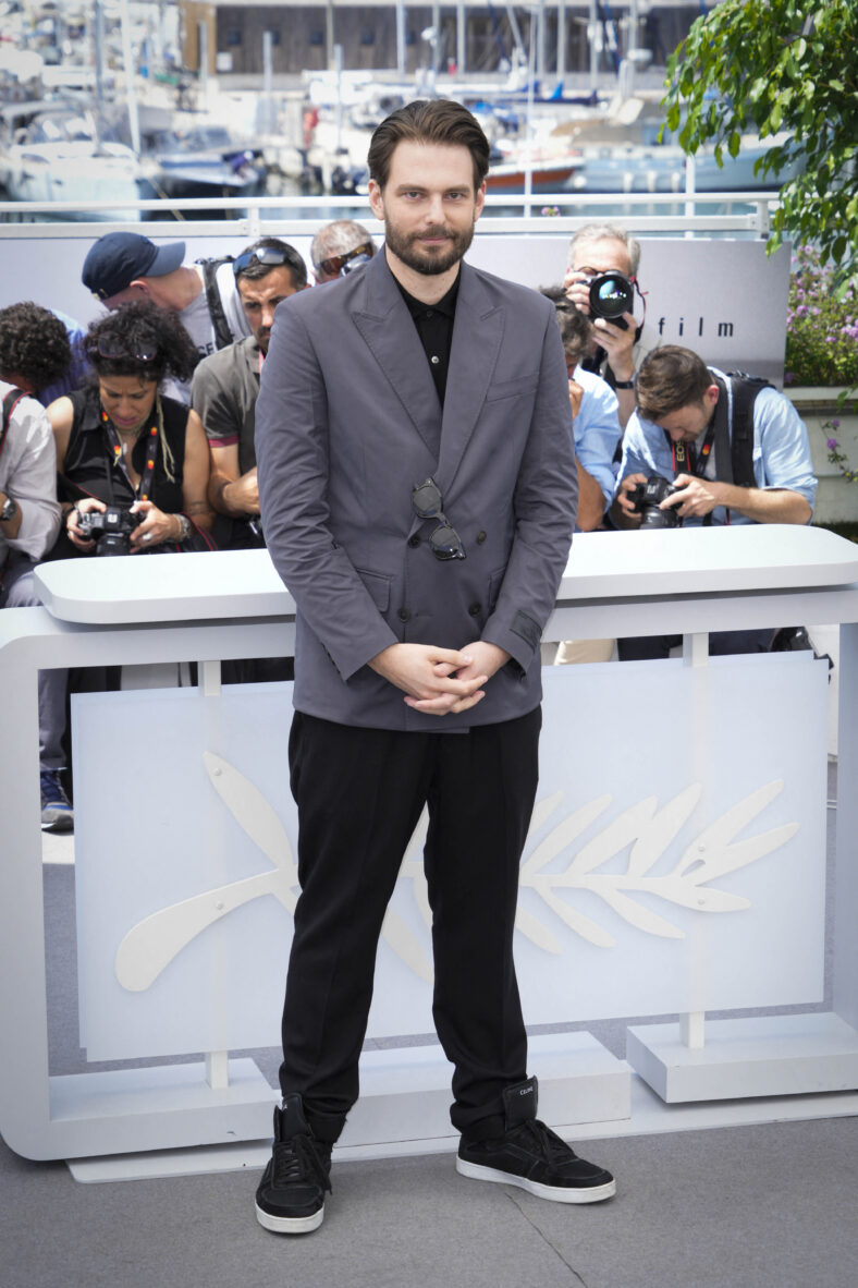 Sam Levinson at a photocall for "The Idol"