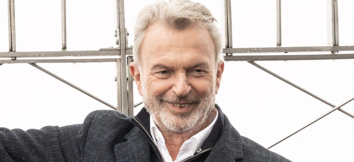Annette Bening, Sam Neill and Jake Lacy visit the Empire State Building
