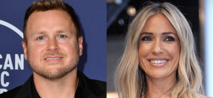 A photo collage of Spencer Pratt and Kristin Cavallari
