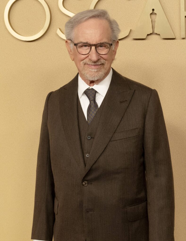 Steven Spielberg on the red carpet