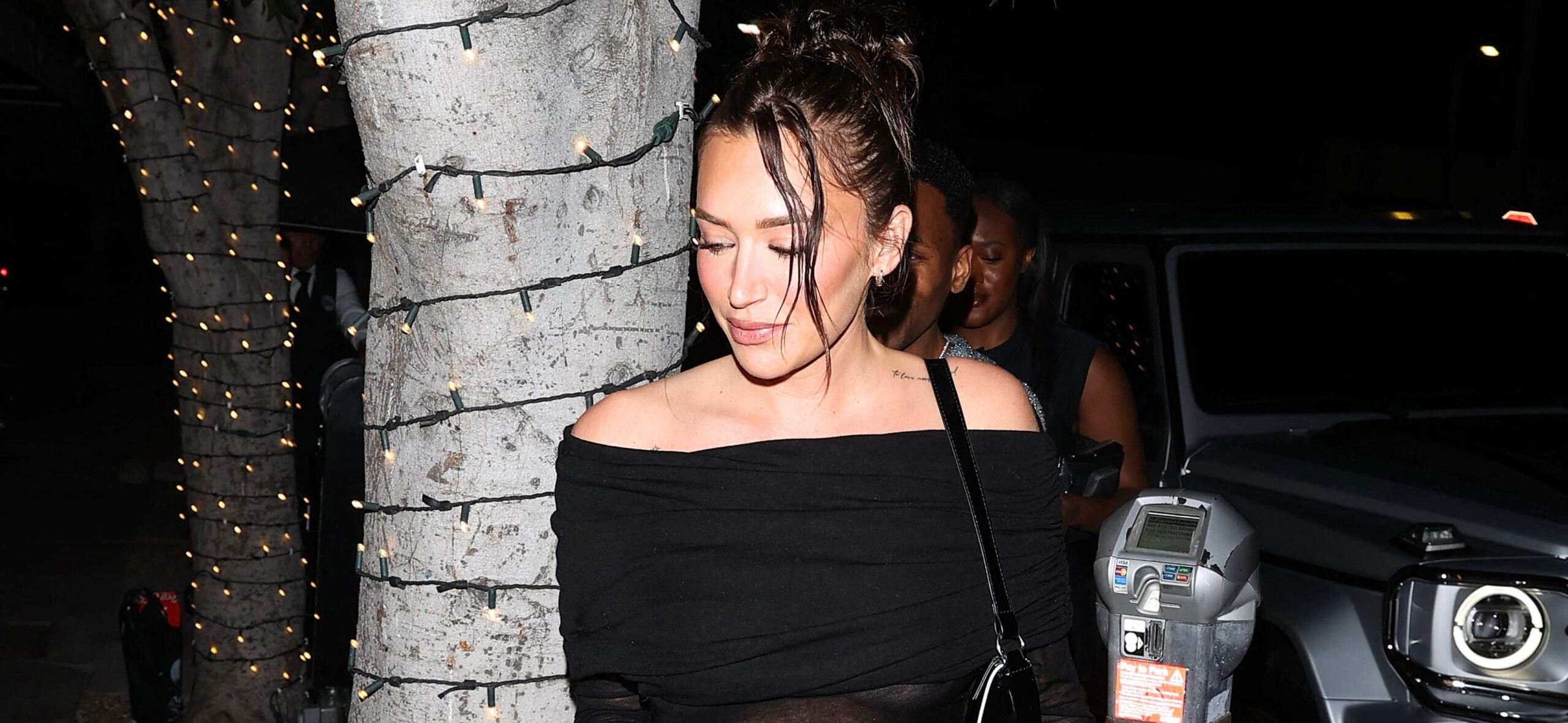 Stassie Karanikolaou Breaks Feed With SKIMS Bikini Snap