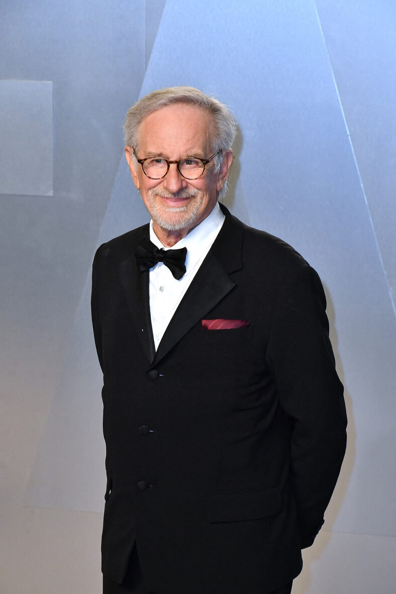 Steven Spielberg on the red carpet