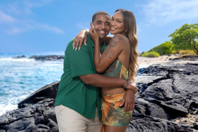 Mikey Bivens, Sydney McGregor in season 2 of Temptation Island.