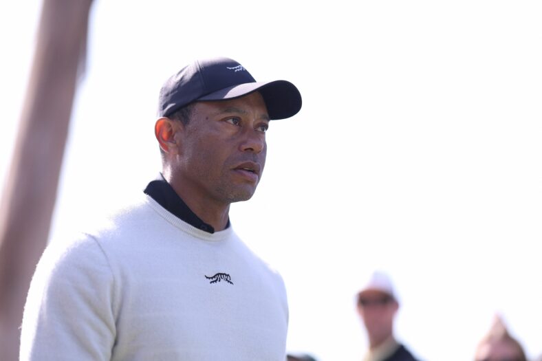 Tiger Woods at a golf tournament