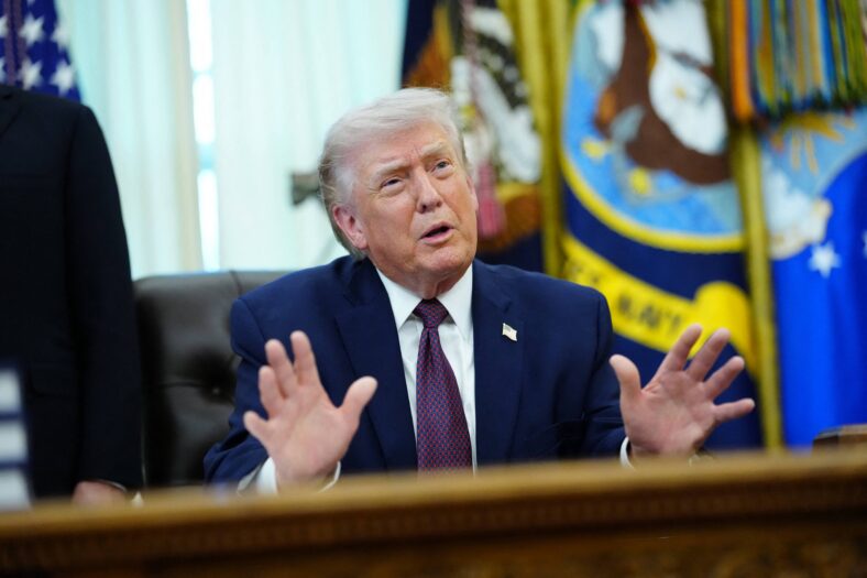 Donald Trump at the White House