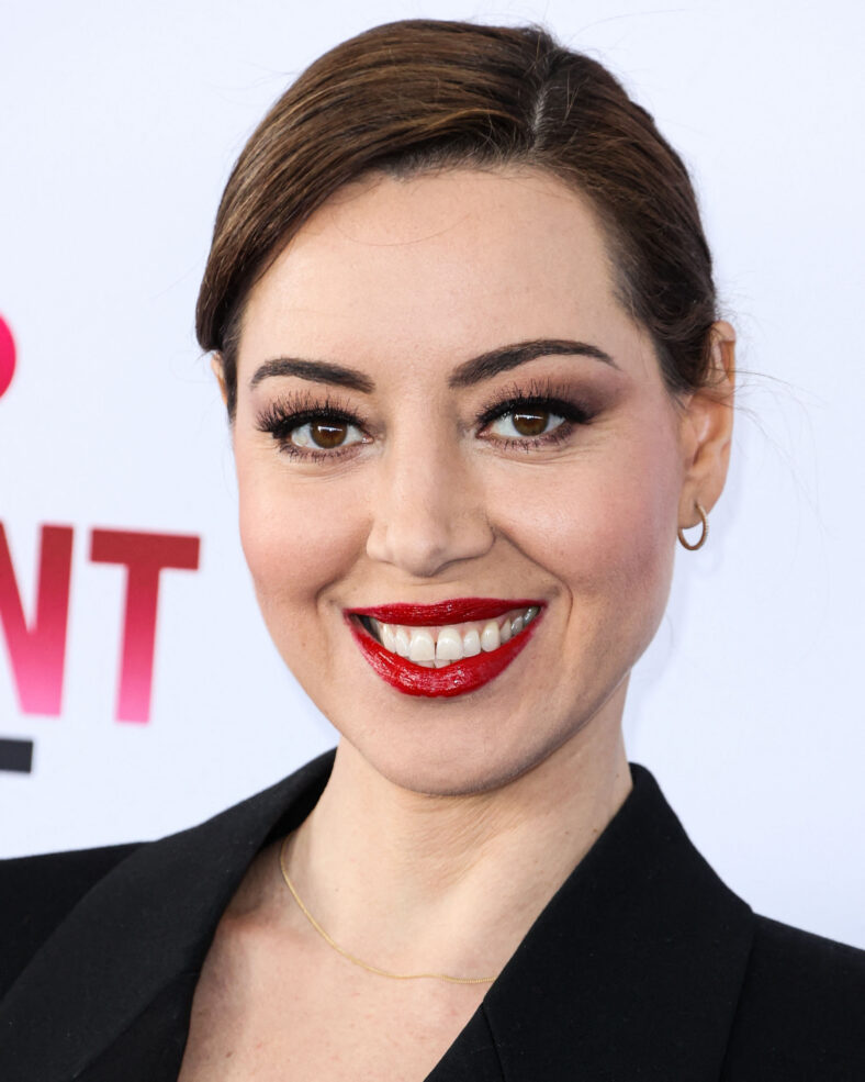 Aubrey Plaza at 2023 Film Independent Spirit Awards