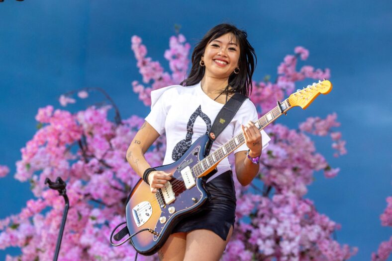 BEABADOOBE  during Coachella Valley Music and Arts Festival at Empire Polo Club in Indio, California. 