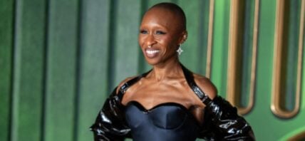 Cynthia Erivo on the red carpet