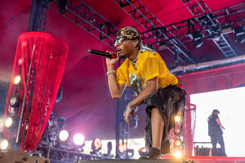 D4vd at the Coachella Music Festival 2025