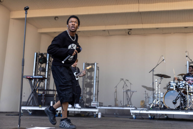 D4vd at the Lollapalooza Chicago 2024