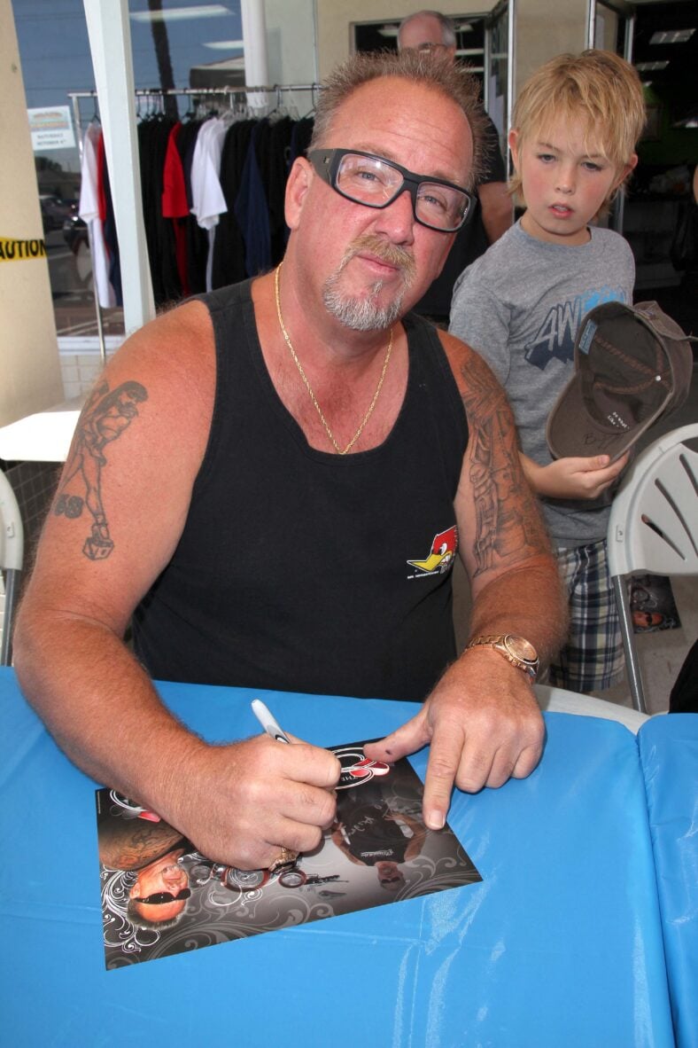 Darrell Sheets at the Grand Opening of "Storage Wars" stars Jarrod Schulz and Brandi Passante's Now and Then Secondhand Store, Orange, CA 10-08-11