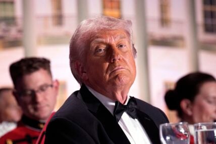 Donald Trump at White House Correspondents' Dinner 2026