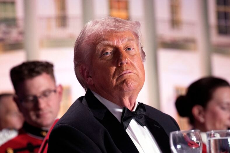 Donald Trump at White House Correspondents' Dinner 2026