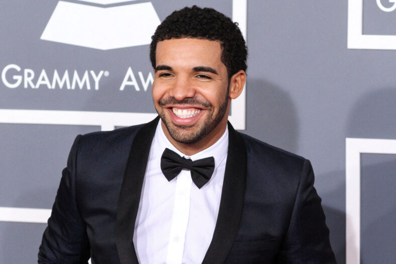 Drake in a tux