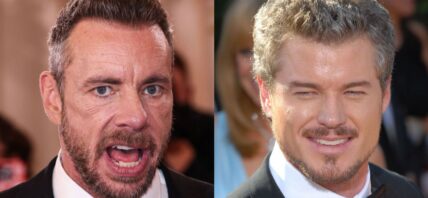 Photo collage of Eric Dane and Dax Shepard.