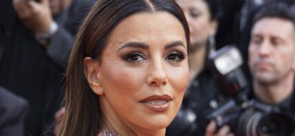 Eva Longoria at "The Phoenician Scheme" Red Carpet at the 78th Annual Cannes Film Festival