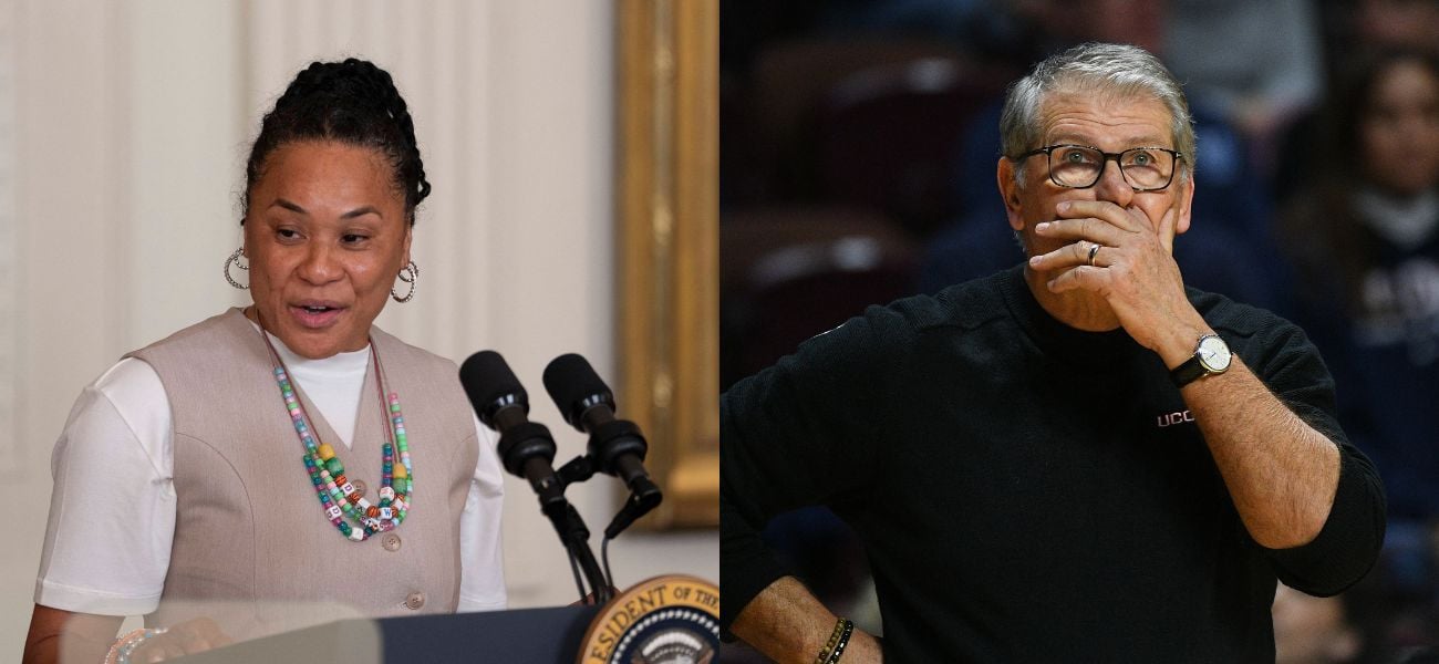 Celebridades negras Rip Geno Auriemma sobre Dawn Staley