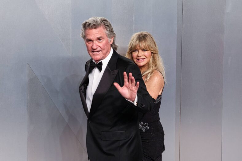 Goldie Hawn and Kurt Russell at the 2026 Vanity Fair Oscar Party
