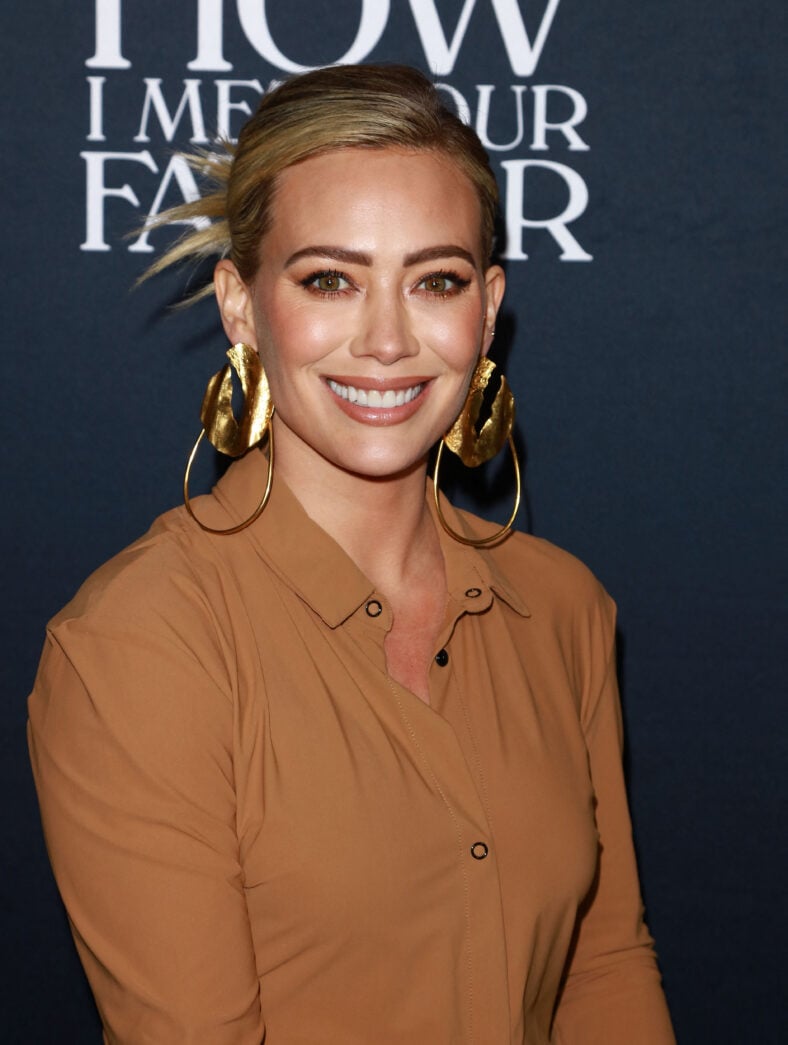 Hilary Duff at How I Met Your Fathers first season finale in Los Angeles