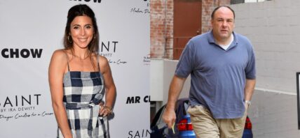 Jamie Lynn Sigler, James Gandolfini