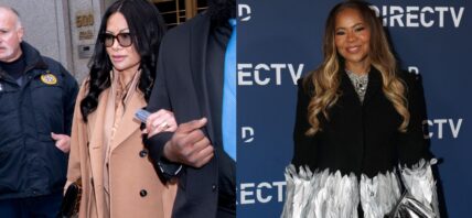 Photo collage of Jen Shah and Mary Cosby.