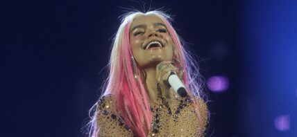 Karol G performs in Madrid