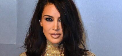 Kim Kardashian on the red carpet