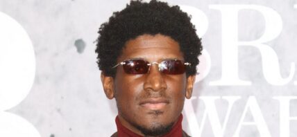Labrinth on the red carpet