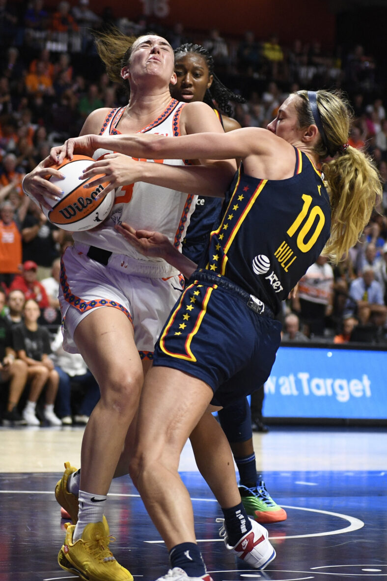 Lexie Hull at Fever Vs Sun AUG 17