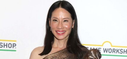 Lucy Liu on the red carpet