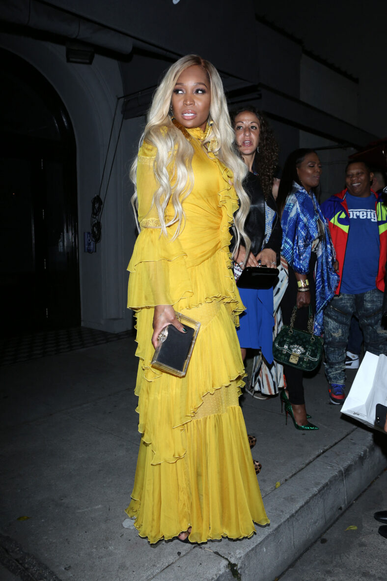 Marlo on the red carpet  