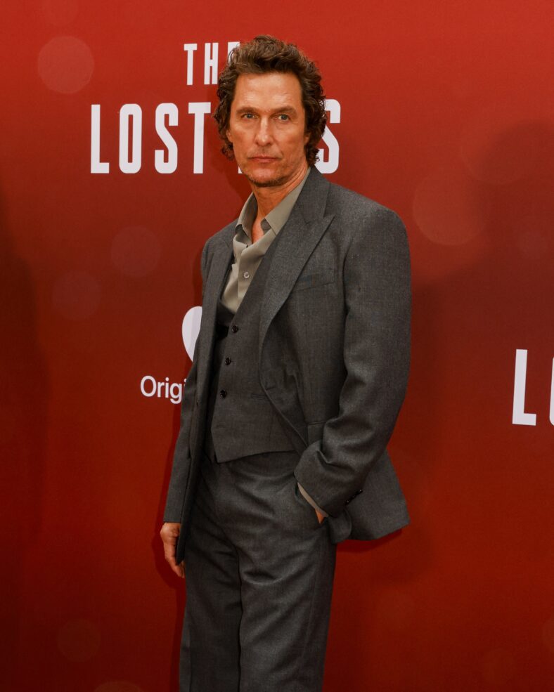 Matthew McConaughey attends The Lost Bus Special Screening In London, UK