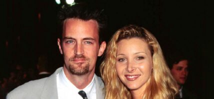 Matthew Perry and Lisa Kudrow on the red carpet