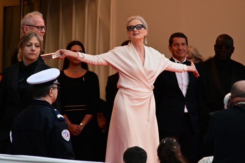 Meryl Streep sighted at the open ceremony of Cannes Film Festival, France