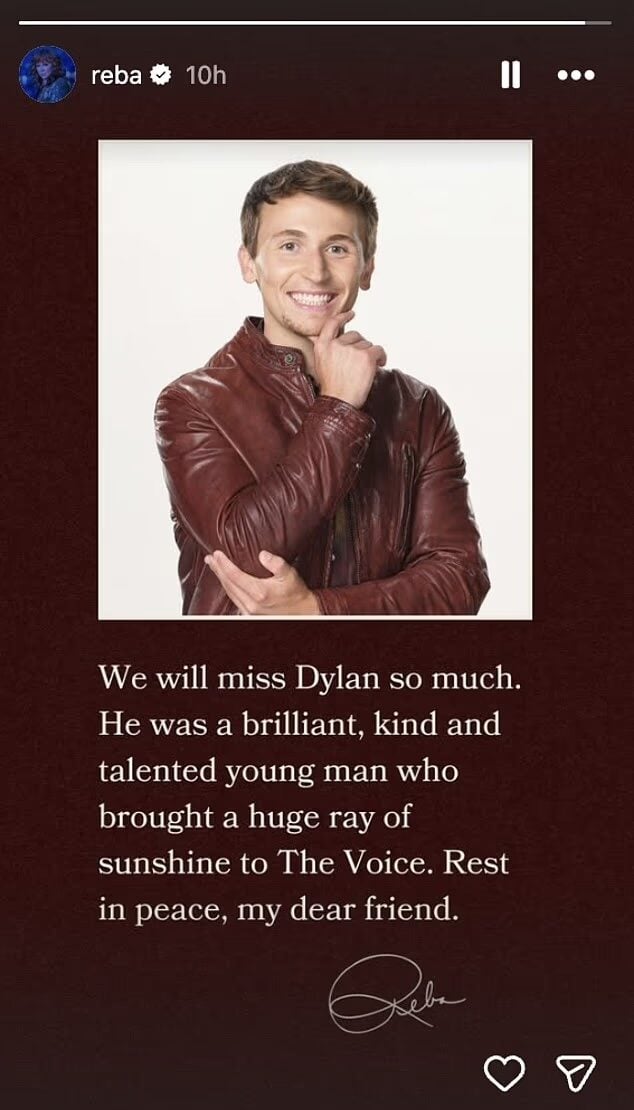 Reba McEntire's tribute