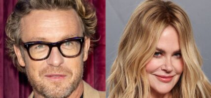 Simon Baker (left) Nicole Kidman (right)